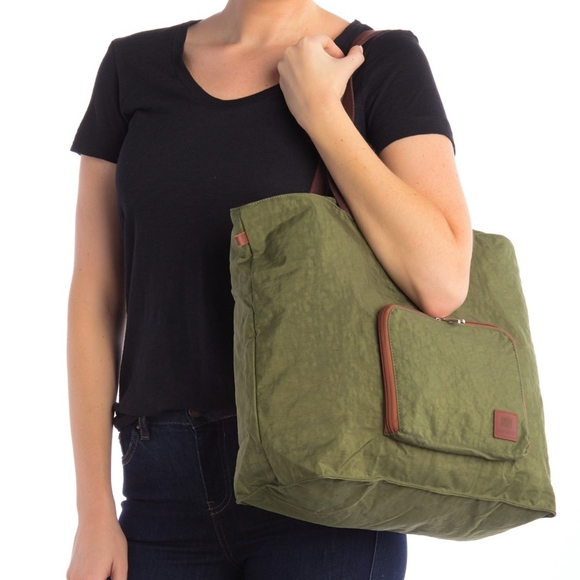 Foldable tote bag lavender - Picture 5 of 5